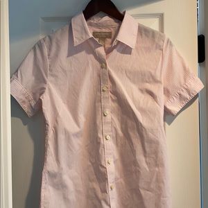 Banana republic short sleeved button shirt